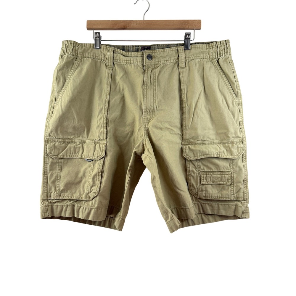 RedHead Mens Cargo Shorts Size 44 Tan 100% Cotton Outdoor Casual